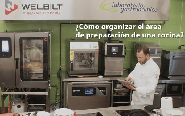 ¿Cómo organizar el área de preparación de una cocina?