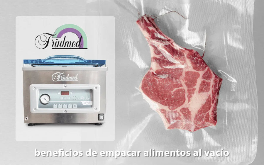 ¿Cuáles son los beneficios de empacar alimentos al vacío?