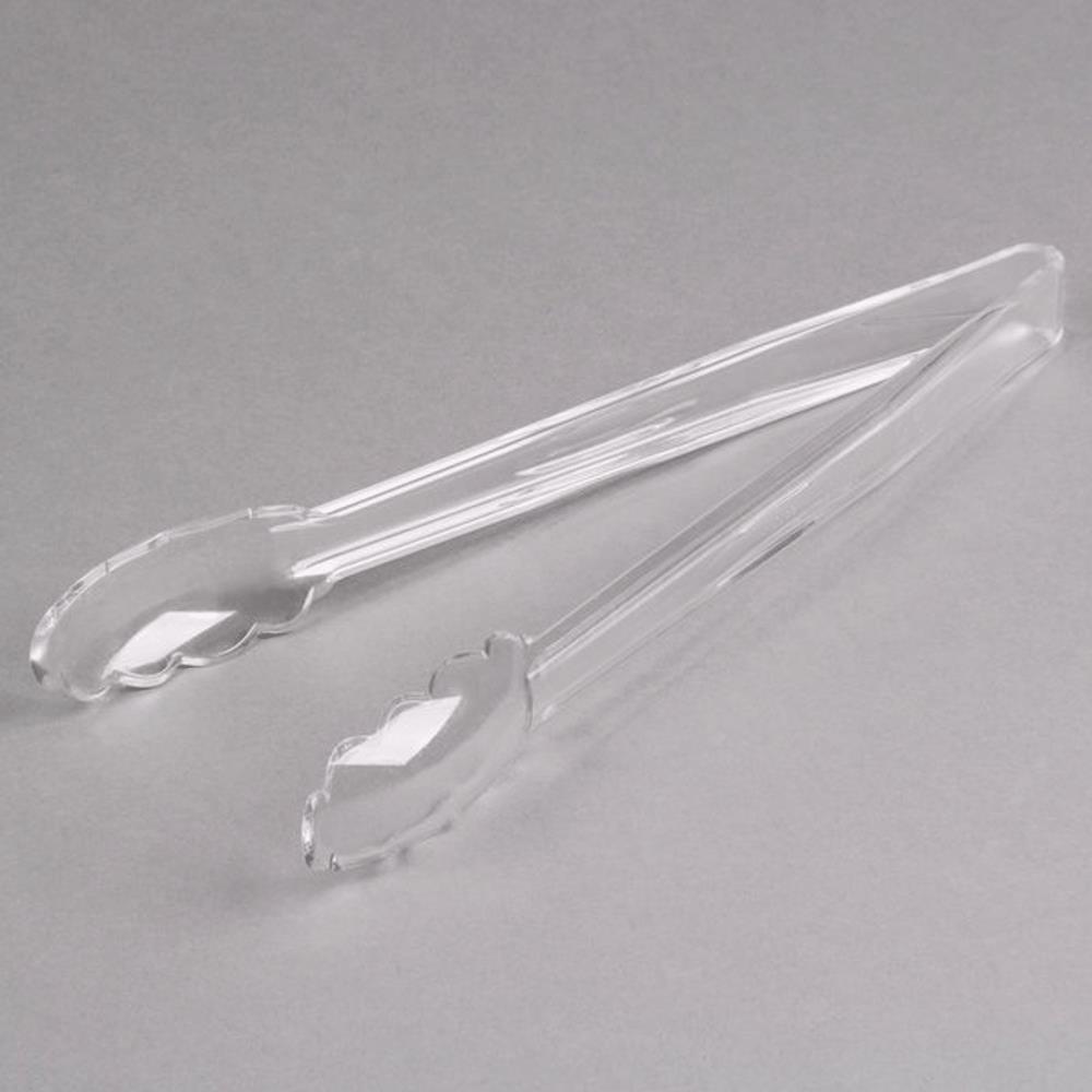 Pinza policarbonato 30 cm transparente