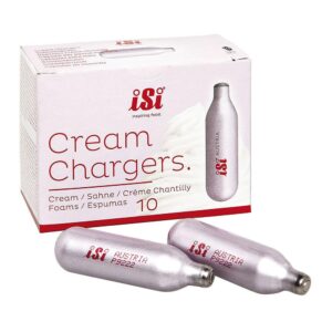 Cápsulas para chantilly, espumas, mousses y cremas ligeras ISI de 8.4 g