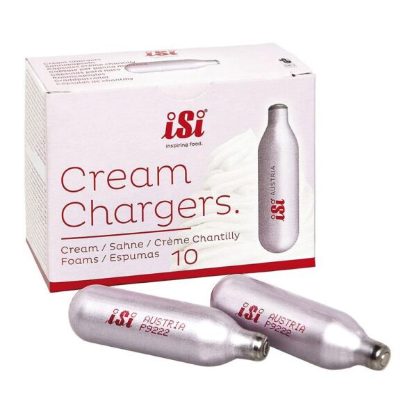Cápsulas para chantilly, espumas, mousses y cremas ligeras ISI de 8.4 g