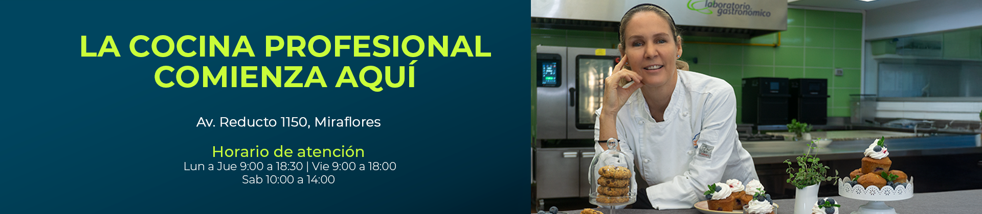 La cocina profesional comienza aquí